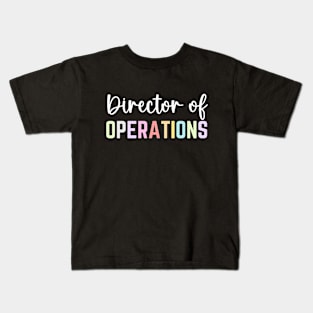 Funny Director Of Operations Profession Birthday Kids T-Shirt